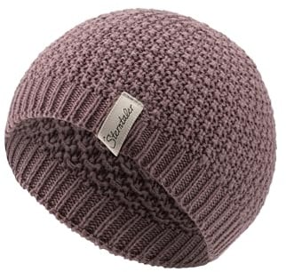 Sterntaler Mädchen Strickmütze Waffeloptik, GOTS, Rosa, 33 EU