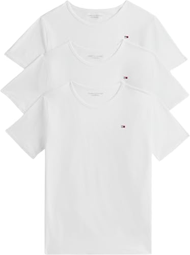 Tommy Hilfiger Herren 3er Pack T-Shirts Kurzarm Slim Fit