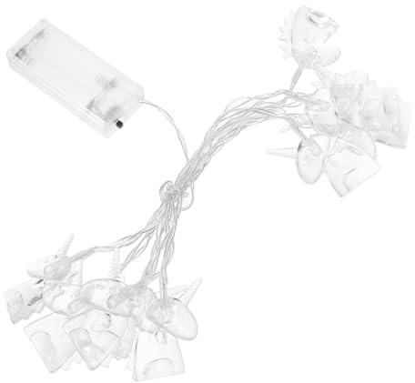 Innenbeleuchtung Lichterkette für Drinnen Halloween Feier Weihnachten Party | Lavendelfarbene LED Lichterkette, 10stücke Kunststoff und Kupferdraht, Dekorativ, für Xmas und Aktivitäten