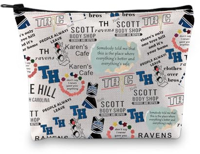 Zuo Bao OTH Fan Convention Kosmetiktasche Damen One Tree Hill Inspired TV Thema 2000er TV-Show, Basketball