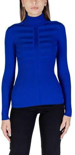 Morgan 132-MENTOS.M Pull-Over, Bleu Electrique, XL Femme