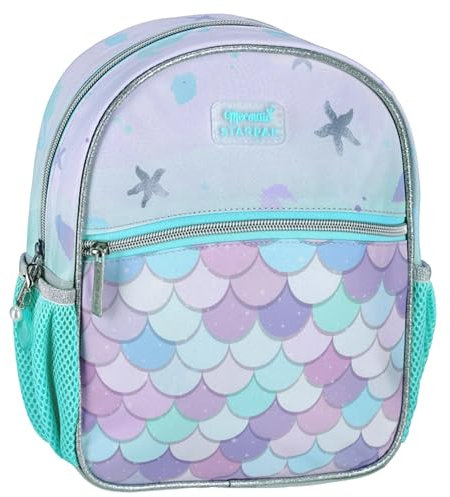 La Sirenita Mochila de Jardín de Infancia para Niñas 26x23x9cm