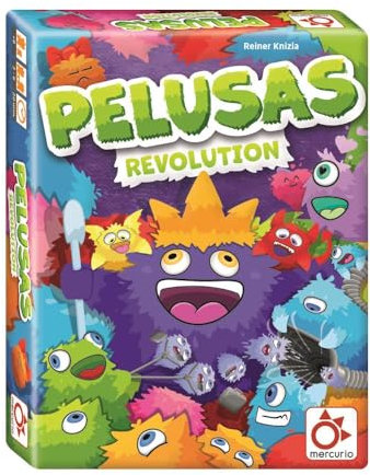 Mercurio - Pelusas Revolution - Juego de Cartas para la Familia - Juego de Mesa con Nuevas Cartas y Mecánicas Emocionantes - 2-6 Jugadores - A Partir de 8 años
