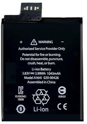 Vvuilsty A1574 A1641 Ersatzakku für iPod Touch 5 6 7th Gen,wiederaufladbare 0-Zyklen-Batterie kompatibel mit iPod Touch 5 6 7th Gen