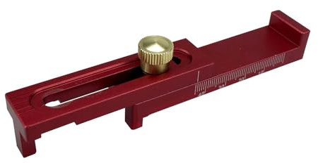 Strumento di misurazione dello spessore | strumento di misurazione dello spessore della lavorazione del legno | Accessori per da banco Strumenti da falegnameria, strumento di misurazione