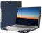 Laptop-Schutzhülle für Microsoft Surface Laptop Studio 1 & 2 14,4 Zoll (36,6 cm), abnehmbare Notebookhülle, Computertasche, Ultrabook, PU-Schale, Dunkelblau