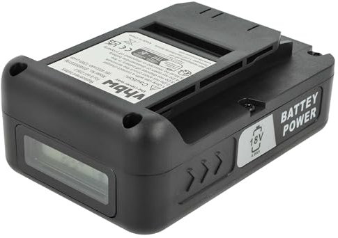 vhbw Battery compatible with Kärcher HGE 18-50, GSH 18-20, HGE 18-45 Power Tools, Garden tool, Wet/Dry Vacuum Cleaner (4000 mAh, Li-Ion, 18 V)