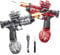 Electric water gun toy, 2Pack Water Gun Toys for Kids Adult Powerful Water Pistol with 500ML Moisture Capacity | 32 Inch Long Range Squirt Gun for Summer Swimming Pool Beach Party (Black+Red)