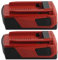 Batterie Lithium-ION sans Fil 21,6 V 22 V 5 Ah for Outil Électrique, Compatible avec Hilti B22 21,6 V 22 V. Batterie Rechargeable Haute Capacité.(2pcs)