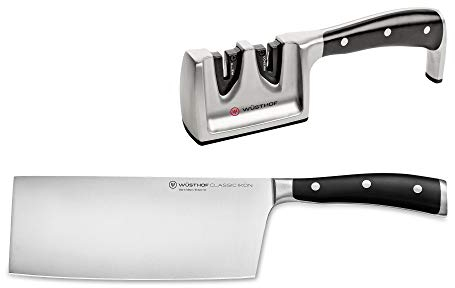 WÜSTHOF Classic Ikon Messersatz mit 2 Artikeln, Schwarz