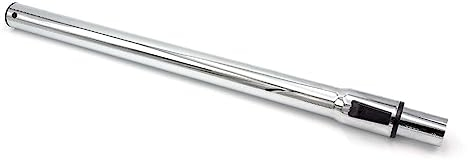 vhbw Tube d'aspirateur compatible avec Rowenta RO 1045 IB 410, RO 1071, RO 107101410 aspirateur - raccord 32 mm, 58-96 cm, chromé