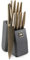 Cambridge Silversmiths Robert Irvine - Set di 10 posate con manico cavo, colore: Oro spazzolato