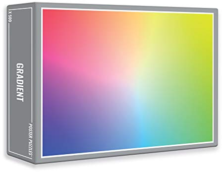 Cloudberries Gradient Puzzle - Cooles Erwachsenenpuzzle mit Farbverlauf (500 Teile)