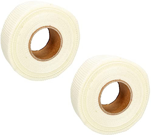 KOTARBAU® 2er Set Fugendeckband 50mm-45m aus Glasfasern für Gipskarton-Platten