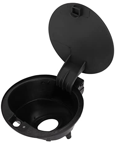 Tankdeckelabdeckung, Akozon Kraftstoffeinfüllstutzengehäuse Gasklappe 6R0809857 Ersatz für 6R 2010-2018 Hatchback