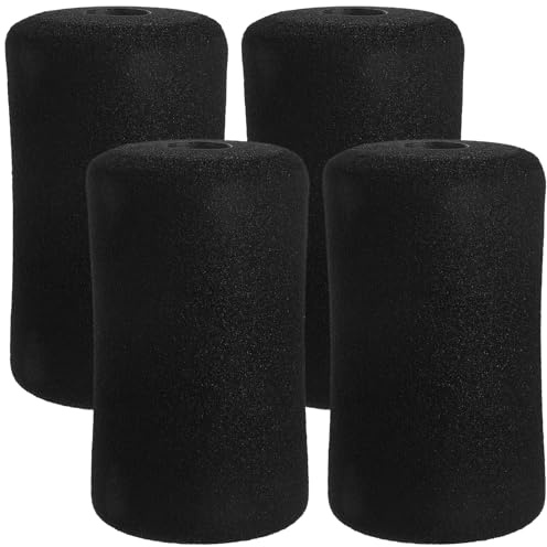 Toddmomy 4 Pièces Couverture Éponge Couverture De Coussinets Mousse Pour Banc De Musculation Manchon D'entraînement Ab Coussinets Pour Les Pieds Rouleau Tapis Le Pied
