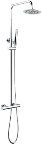 IMEX BTN047 NÁPOLES Conjunto Ducha Termostático Cromo