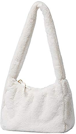 Herren Jogginghose Kurz Mit Taschen Umhängetaschen Rucksack Handtaschen Handtaschen Handtaschen Taschen Aschenbecher Metall (White, One Size)