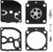 AERZETIX - C74641 - Kit de réparation et membrane de carburateur pour tronçonneuse - compatible avec Stihl MS 171, MS 181, MS 211