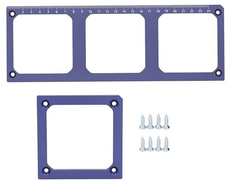 Socket Back Box Cutting Template 86 Socket Bottom Box Hole Template Wall Box Template Single Hole 3 Hole Set