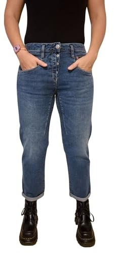 Herrlicher, Shyra Tap Boyfriend Jeans mit Bio-Baumwolle und Knopfleiste (DE/NL/SE/PL, Numerisch, 29, Regular, Regular)