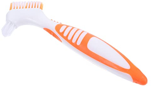 Luxshiny Turtle Shell Cleaning Brush Double-sided Dirt Remover Portable Mini Brush for Aquatic and Land Turtles Pet Shell Care