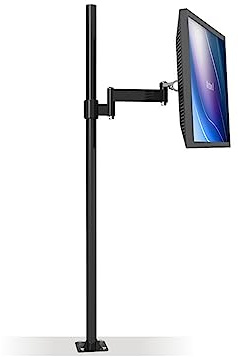 LD201B Customized Floor Mount 13~27 Inch LED LCD Monitor Holder Floor Stand TV Mount Mini Projector Mount Max. 10kgs