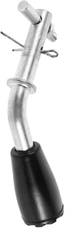 ERINGOGO Heat-Resistant Bakelite Stove Door Handle Assembly Anti-Scald Replacement Grip for Wood-Burning Stoves and Fireplaces Safe Oven and Fireplace Accessory with Flexible Installation