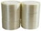TECPLAST Ruban adhésif armé fil à fil transparent 130µ - rouleau adhésif 50 mm x 50 m - Carton 6 rouleaux
