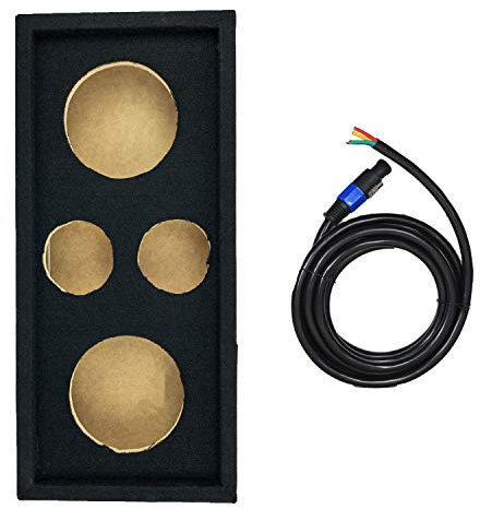 Q Power Car Audio Subwoofer Enclosure Box Chuchero For 10 Mids and 3 Tweeters