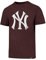 47 Brand T-Shirt MLB New York Yankees Granat L (Large)