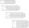 Klebeshop24 BESCHRIFTUNGSFENSTER SELBSTKLEBEND | Format + Menge wählbar | Transparent | Schmale Seite offen | Selbstklebetaschen / 62 mm x 150 mm, 24 Stück