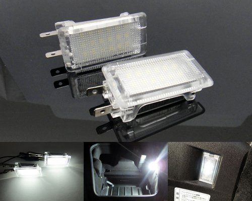 RZG 2x LED Interior Cargo Trunk Boot Light White Canbus For 911 Carrera 964 993 996 997 GT Boxster Cayman 986 987