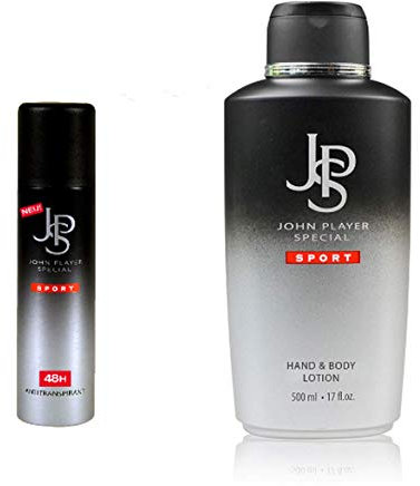 John Player Special Sport Hand & Body Lotion 500 ml & Deodorant 150 ml
