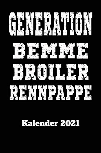 DDR Kalender 2021 Generation Bemme Broiler Rennpappe: DIN A5 Wochen Kalender 2021 für den DDR Fan . Jeweils 1 Woche auf zwei Seiten und Platz für ... Als Planer, Tagebuch, Info Heft zu verwenden.