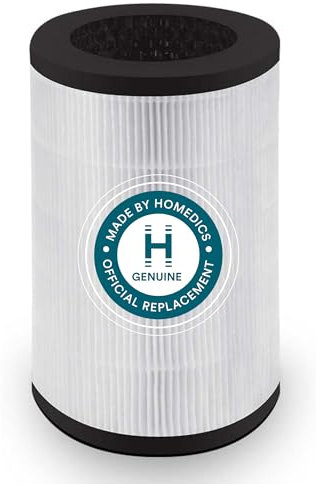 Homedics TotalClean PetPlus HEPA-Luftreiniger-Filterersatz, funktioniert mit Homedics AP-PET35 PetPlus Luftreinigern, fängt mikroskopische Partikel in der Luft ein