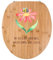 Mr. & Mrs. Panda Motiv WC Sitz Hummel Blume - Geschenk, Gute Laune, Tiermotive, Toilettendeckel, Klodeckel, Tiere, Hummeln, Biene, WC-Sitz, Natur,