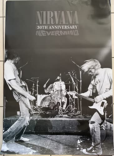 Nirvana – Nevermind – 30. Geburtstag – 70 x 100 cm – Poster gerollt