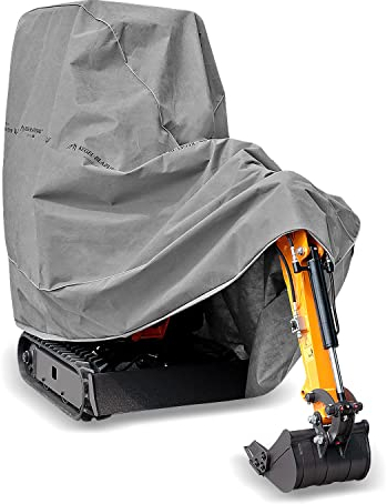 Abdeckung für den Minibagger - Neuheit ideal für Straßenbau, Bauunternehmen
