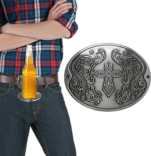 Stalf Gürtelschnalle, Beer Buckle, Bierhalter Gürtelschnalle Freisprech Mit Bierhalter Bierkopfgürtel Flaschenschnalle Für Flaschen Und Dosen, Geschenk Für änner