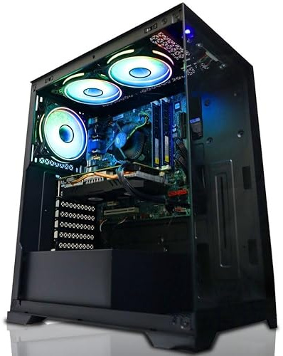 AYRAZ Fast Gaming PC Intel Core i5 13400F @ 2.50GHz (4.60 Turbo) 16GB RAM DDR4 1TB M.2 SSD 12GB NVIDIA GeForce RTX 3060 Windows 11