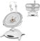 LIONELO Bella Set 2-in-1 Elektrische Babywippe mit Babywanne 360o für Babys bis 9 kg, verstellbare Rückenlehne, 5 Schaukelgeschwindigkeiten Anti-Rutsch Sicherheitsgurt