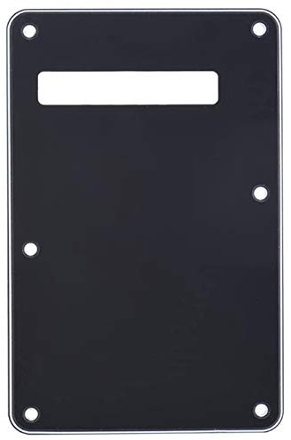 NATHA Pickguard Tremolo Hohlraum Abdeckung RüCk Platte Back Plate 3Ply für Strat Modern Style Elektor Gitarre