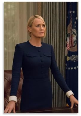 MUTYNE House of Cards Cast Claire Poster Dekorative Malerei Leinwand Wandkunst Wohnzimmer Poster Schlafzimmer Malerei 08x12inch(20x30cm)