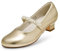 DREAM PAIRS Mädchen Mary Jane Strap Flache Schuhe Ballerinas Prinzessin Schuhe Flache Schulschuhe,Size 30,Gold,SDFL2403K