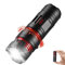 Skylla Taschenlampe kleine aufladbar LED Extrem Hell 600 Lumen, TYPE-C aufladbar Mini Torch für Camping Wandern Outdoor Notfälle