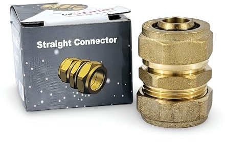 Adapter Reducer for Plastic Pipe to Copper Pipe (20mm Plastic x 22mm Copper)