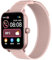 TOOBUR Reloj Inteligente Mujer con Alexa, 1.8 smartwatch Deportivo con 100 Deportes, Recibir y Contestar Llamadas, Podómetro y pulsómetro, IP68 Impermeable Nadar, Compatible con Android iOS