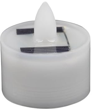 Bougies Chauffe-Plat à éNergie Solaire - Bougies Chauffe-Plat à Led Réutilisables, Fausses Bougies Chauffe-Plat | Bougie D'extérieur éTanche Sans Flamme Pour Lanterne De Jardin, Décoration D'intérieur