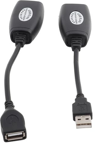 Akozon Cavo Adattatore di Rete Prolunga Ethernet da USB 2.0 a RJ45 Ad Alta velocità per OS X - Connessione Cablata LAN con compatibilità Cavo Patch Cat5/Cat6